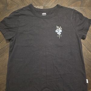 Vans Black Floral T-Shirt